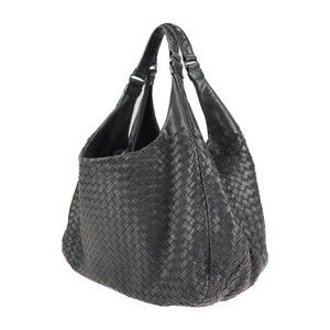 Bottega Veneta Bag Shoulder Campana Large Black Leather